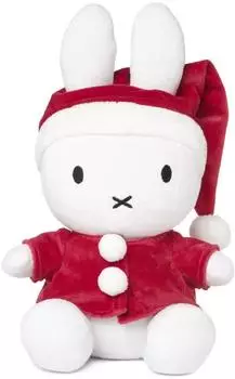 Bon Ton Toys Miffy als Weihnachtsmann Plüschfigur 23cm