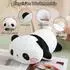 LuxusKollektion Panda Plüschtier beschwert, weich, 25cm