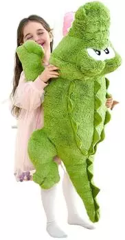LuxusKollektion Krokodil Kuscheltier 78cm, gr&uuml;n (Kinder)