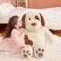 Gerster Kuscheltier Hund 78cm, braun (Welpe)