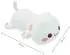 LuxusKollektion Kawaii Katze Plüschtier weiß, 30cm