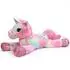 LuxusKollektion Einhorn Kuscheltier rosa/lila, 80cm