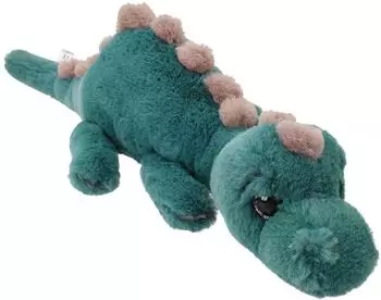 Depesche Dino World Pl&uuml;schdino liegend, gr&uuml;n, 50cm (14291)