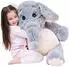 Gerster Elefant Kuscheltier grau 100cm
