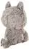 NICI Wolf Wynne 15 cm schlenkernd, Kuscheltier grau