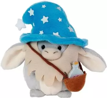 NICI Kuscheltier Set Esel Earl mit Zaubertrank und Zaubererkost&uuml;m 8 cm