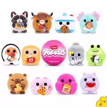 ZURU Snackles &Uuml;berraschungs-Kugel Serie 2 - 14 cm (5) 77776