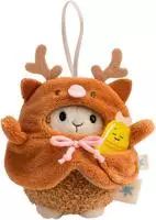 Nici Kuscheltier "mymochi, Set Schaf Wools braun 8cm mit Glocke &...