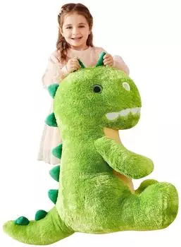 Gerster Dinosaurier Kuscheltier 60cm, gr&uuml;n (Jumbo)