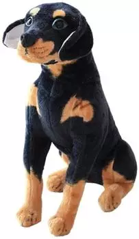 LuxusKollektion Rottweiler Pl&uuml;schhund, lebensecht, 60cm