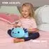 LuxusKollektion Axolotl Kuscheltier Kissen blau, 33cm