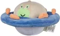 Sterntaler 3052603, Sterntaler Kuscheltier Ufo Weltraum 8cm blau | grau