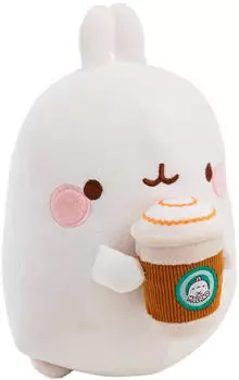 NICI MOLANG Pl&uuml;schfigur mit Kaffeebecher 24cm