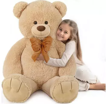 LuxusKollektion Riesen Teddybär XXL, 120cm, braun