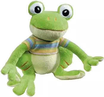 Glorex Kuscheltier zum Selberstopfen - Frosch Joe, 16 cm