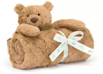 Jellycat Kuscheltier Bartholomew Bear Blankie