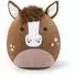 Gerster Pferd Kuscheltier Plüsch braun 30cm