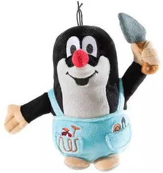 Heunec Kleiner Maulwurf G&auml;rtner Kuscheltier 16cm (632462)