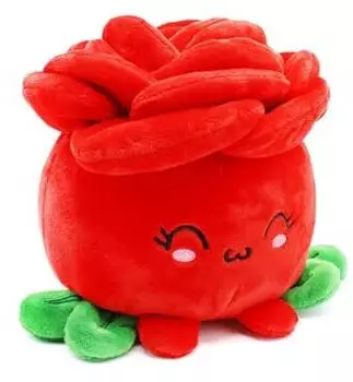 Joy Toy Flowies Rose Pl&uuml;sch 16x20cm (614014)