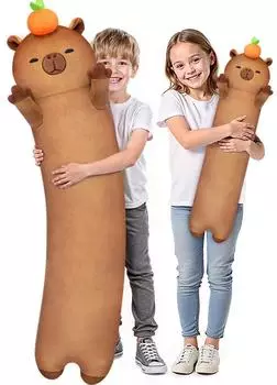 LuxusKollektion Capybara Kuscheltier Pl&uuml;schkissen, 50cm (Mewaii)