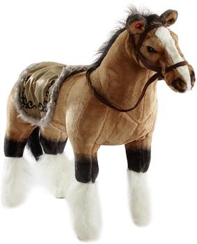 Heunec Pferd stehend mit Sound braun 80 cm