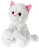 Heunec Kuscheltier "Glitter Kitty Katzenbaby Wei&szlig;, 24 cm"