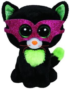 Ty Beanie Boos - Halloween Katze Jinxy mit Glitzerbrille 15 cm