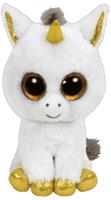 Ty Beanie Boo's, "Pegasus", Einhorn, weiss/gold, ca 24cm