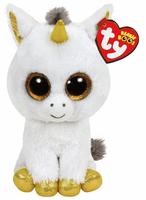Ty Beanie Boo's, "Pegasus", Einhorn, weiss/gold, ca 15cm