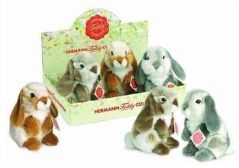 Teddy-Hermann Hase hockend sortiert 937609