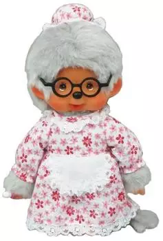 Sekiguchi Monchhichi Gro&szlig;mutter 20 cm