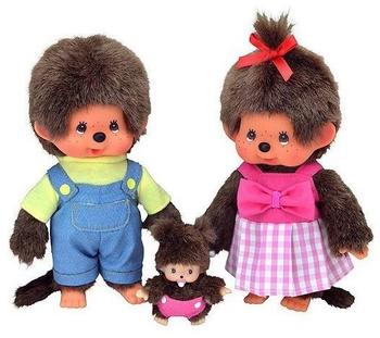Bandai Monchhichi Family Set 20 cm