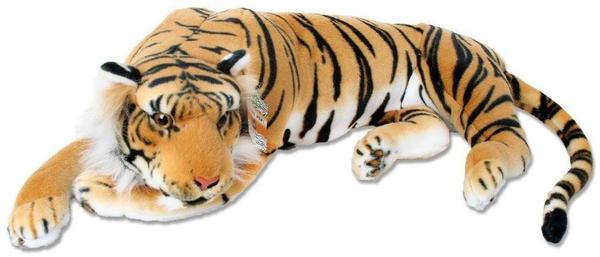 TE-Trend Tiger Plüschtiger Wildtier liegend Plüsch Kuscheltier Dschungel Steppe Großkatze 65 bis 103 cm