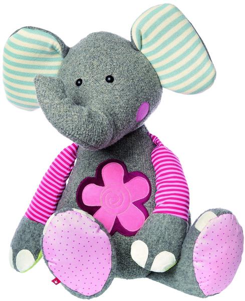 Sigikid Sweety - XXL Patchwork Elefant 80 cm
