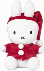 Mimex Miffy als Nikolaus sitzend 23 cm