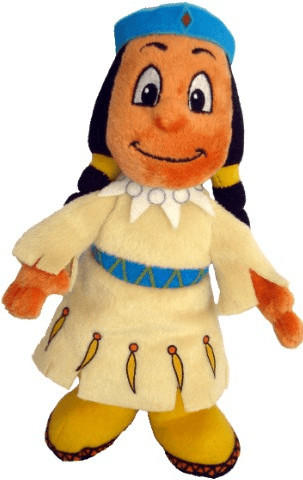 Joy Toy Yakari - Regenbogen Indianerin 20 cm