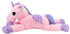 Sweety-Toys XXL Einhorn Pegasus (130 cm) rosa