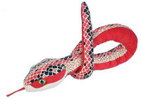 Wild Republic 22188, Wild Republic Plush Toy Snakes 137 cm Red Scales