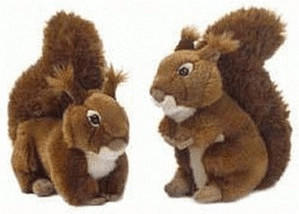WWF Eichh&ouml;rnchen sitzend 23cm