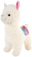 heunec 903975, heunec Pl&uuml;schtier Regenbogen Lama Stehend wei&szlig;