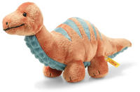 Steiff 087837, Steiff Bronko Brontosaurus 28cm dunkelorange/petrol 87837, Spielzeuge
