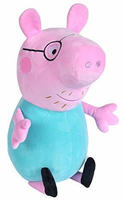 Simba 109261005 - Peppa Pig, Pl&uuml;sch Papa Wutz, Tierfigur, 37cm