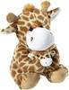 Heunec® Kuscheltier »Misanimo, Giraffe mit Baby, 25 cm«