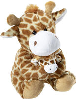Heunec Kuscheltier "Misanimo, Giraffe mit Baby, 25 cm"