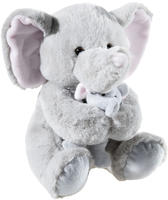 Heunec Kuscheltier "Misanimo, Elefant mit Baby, 25 cm"