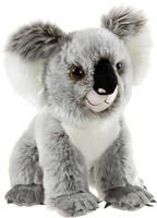 heunec 289079, heunec Bedrohte Tiere Koala B&auml;r - Pl&uuml;schtier Koala grau mit wei&szlig;