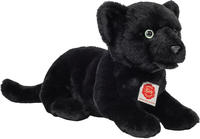 Teddy Hermann Kuscheltier "Panther Baby liegend 30 cm" zum Teil aus recyceltem