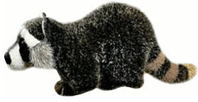 Kösener Waschbär Willi klein 26 cm
