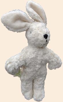 Senger Tierpuppen Baby Hase, weiß (Y21903)