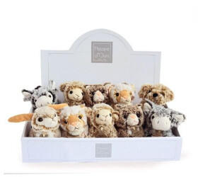 Doudou et Compagnie Doudou Display Z Animoos, 6x2ass 15cm (8902233)